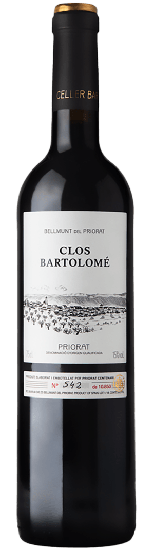 Clos Bartolomé, vi negre del Celler Bartolomé