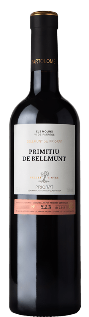 Primitiu de Bellmunt, vi negre del Celler Bartolomé